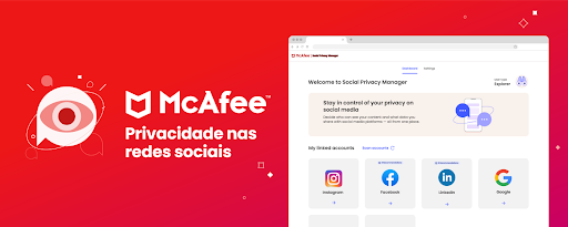 Social Privacy Manager by McAfee marquee promo image