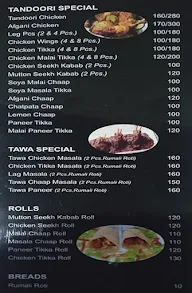 Punjabi Grills menu 2