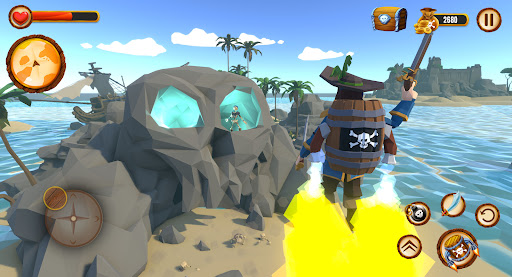 Screenshot Pirate Polygon Caribbean Sea