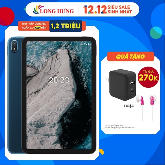 [Mã Elmall31 Giảm 5% Đơn 3Tr] Máy Tính Bảng Nokia T20 10.4 Inch (4Gb/64Gb) - Hàng Chính Hãng