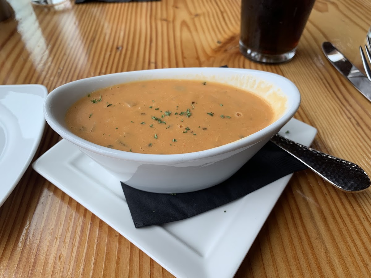 GF clam chowder