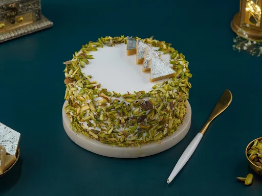 Kaju Barfi Cake