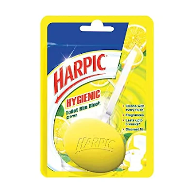 Harpic Hygienic Rim Block Citrus 26 Gm