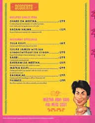 Dhaba By Claridges menu 4