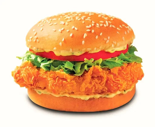 Stars Chicken Burger With Cheese