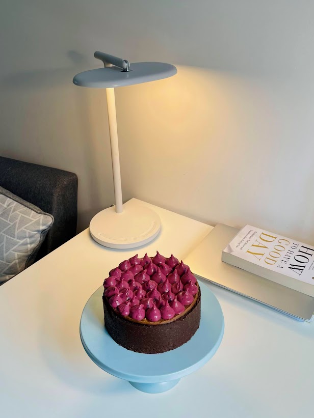 The cake that won Aliya Rysbek the DeepMind Star Baker award.