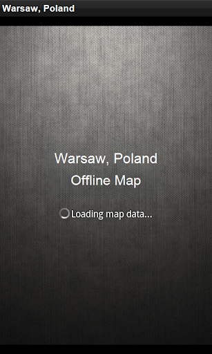 Offline Map Warsaw Poland