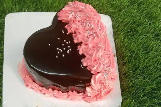 Choco-lover Heart Cake [300 Grams]