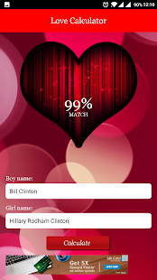 Love Percentage Calculator - náhled