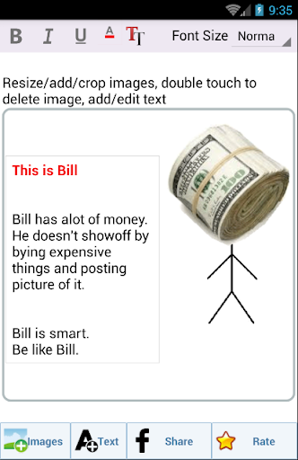 be like Bill maker