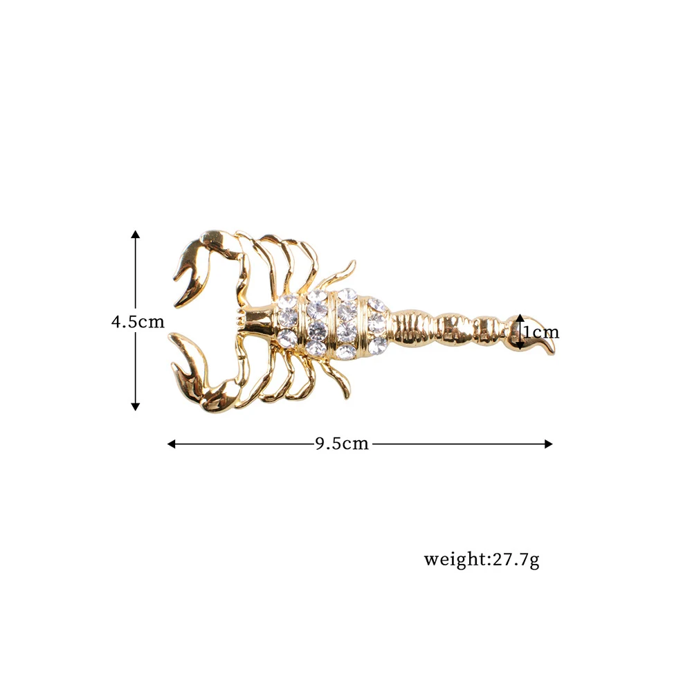 Title 1, Overdreven Alloy Diamant-Ingesloten Schorpioen ...