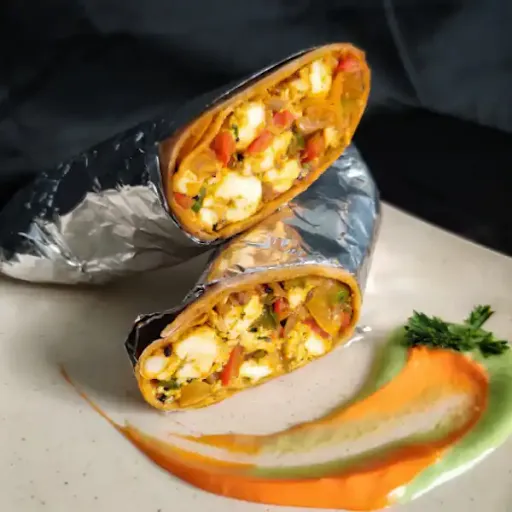 Achari Paneer Tikka Roll