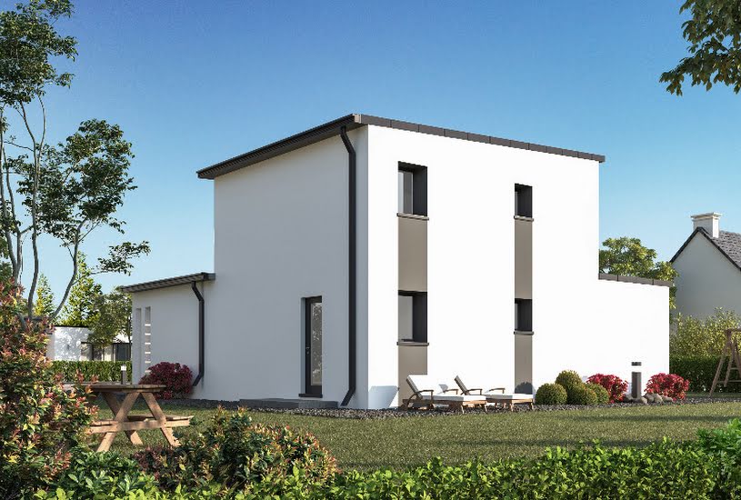  Vente Terrain + Maison - Terrain : 430m² - Maison : 94m² à Saint-Évarzec (29170) 