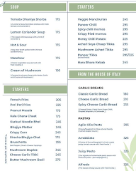 Cosmo Bar & Bistro menu 3