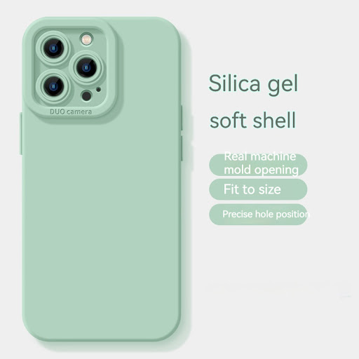 Title 14, Liquid Silicone Anti-fall Mobile Phone Case Pro...