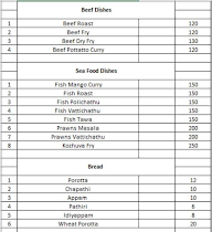 Cochin Cafe menu 7