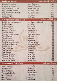 Hotel Giriraj Kathiyawadi menu 3