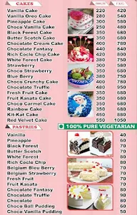 Indian Pastry Shop menu 2