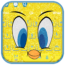 Descargar Cute Yellow Bird Keyboard Theme🐤 Instalar Más reciente APK descargador