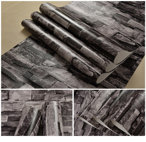 Title 7, 3D 3D PVC imitation marble wallpaper