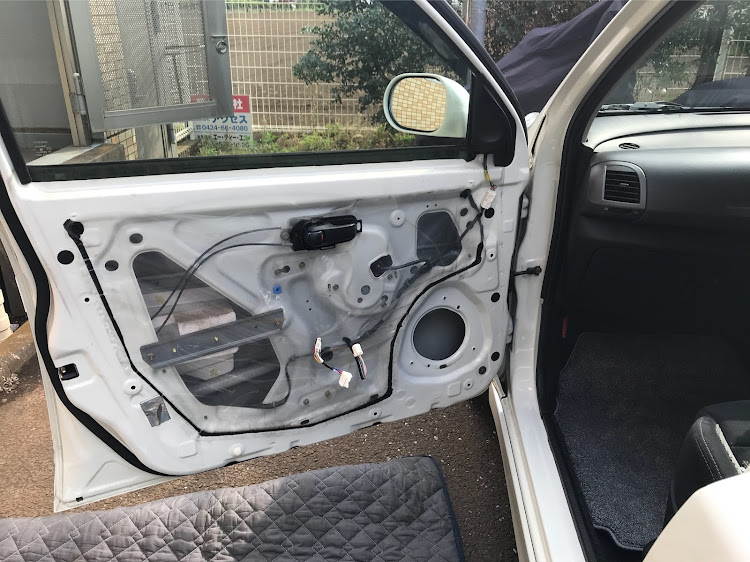 マーチのDIY・スピーカー交換・スピーカー取付に関するカスタム事例の投稿画像1枚目