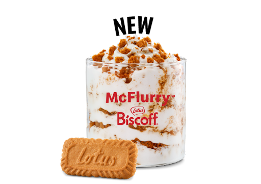 Lotus Biscoff Regular McFlurry