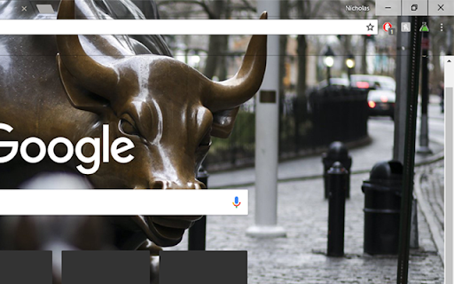 Wall Street Bull and Fearless Girl 1366x768