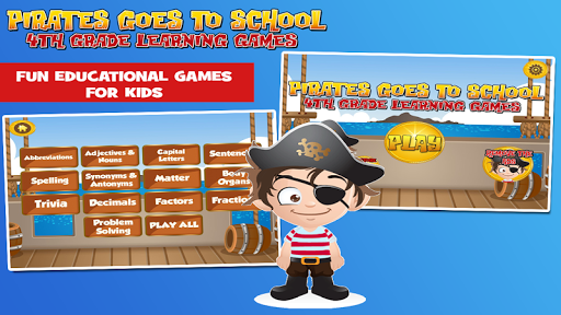 Pirate 4th Grade Games