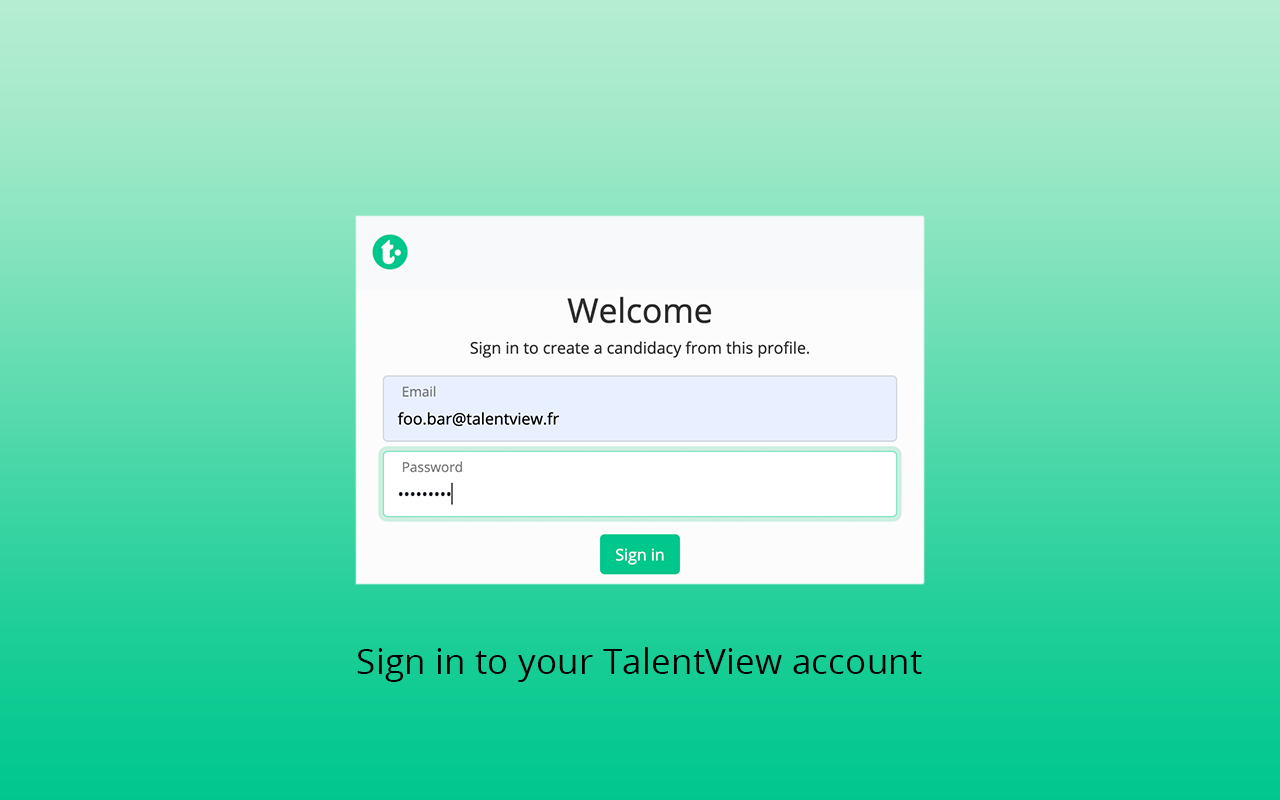 TalentView ATS Chrome Extension Preview image 6