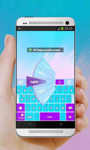 流行色彩Liúxíng sècǎi GO Keyboard