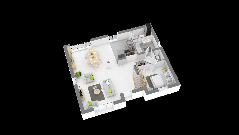 Vente maison neuve 5 pièces 110 m² à Belloy-en-France (95270), 345 000 €