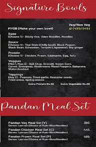 Pandan - Asian Eats menu 8