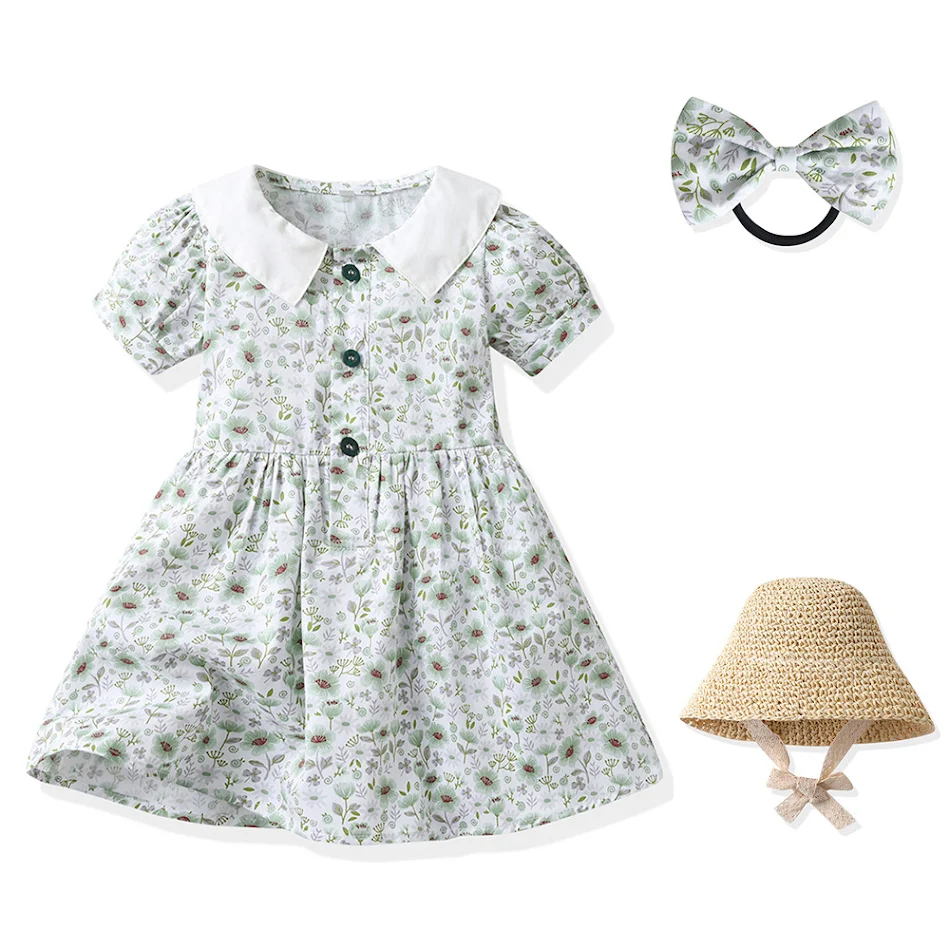 Ensemble de vêtements d'été pour frère et sœur, robe et tenue garçon à manches courtes, mode vacances à la plage, assortis pour enfants.
