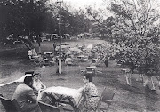 The seaside tea garden, which was established in the early 1950s.