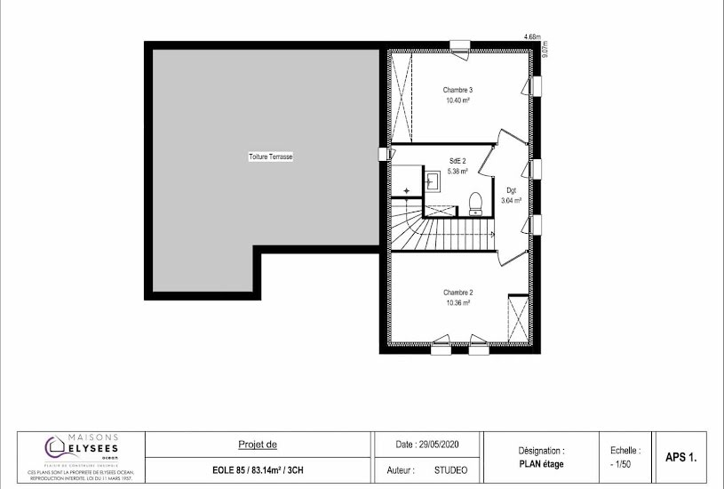  Vente Terrain + Maison - Terrain : 512m² - Maison : 126m² à L'Houmeau (17137) 