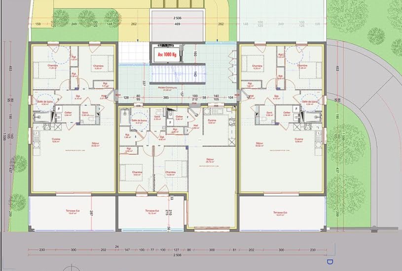  Vente Terrain + Maison - Terrain : 100m² - Maison : 73m² à Veauche (42340) 