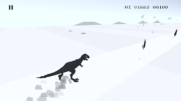 Dino Runner : Red T-Rex APK for Android Download