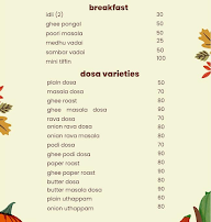 Mylai Annavanam menu 1