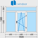 Icon PVC and aluminium window and d