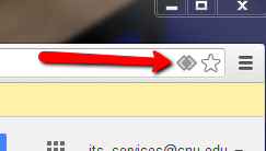 Chrome Email Client Symbol