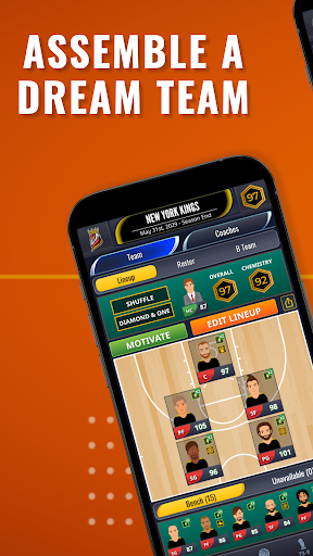 Screenshot Ultimate Basketball GM 2024