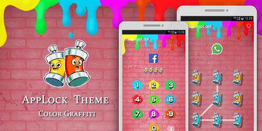 Applock Theme Color Graffiti