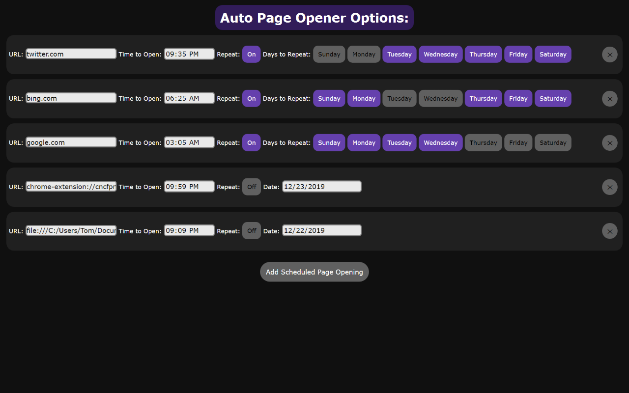 Auto Page Opener Preview image 3