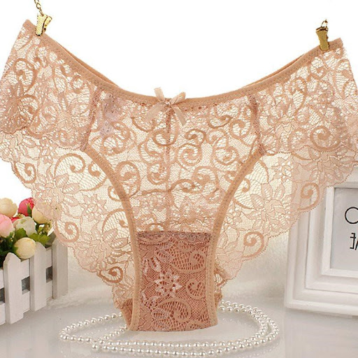 Title 1, Sexy Lace Transparent Underpants for Ladies. Ex...