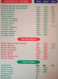 Alam Murabadi Chicken Biryani Corner menu 1