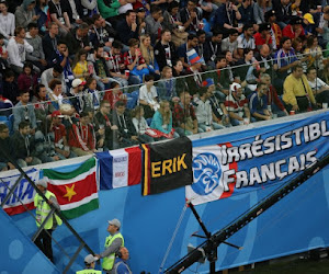 Des fans français ont rendu hommage à Erik Reynaerts, l'ancien président de 1895