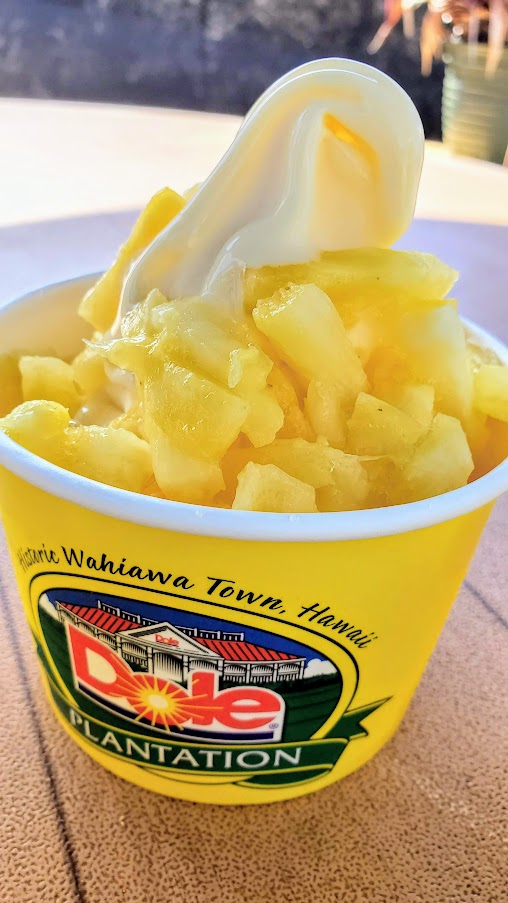 Review of Visiting Dole Plantation: the main reason is to have Dole Whip. Admission to the plantation itself is free if you don't do the activities - though of course you have to pay for your serving of Dole Whip