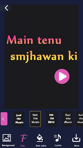 Black BG Lyrical Video Status - Black Screen Video