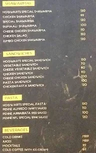 Le Shawarma menu 1