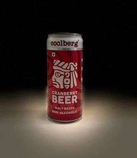 Coolberg Cranberry Non Alchoholic Beer 300 ml (can)